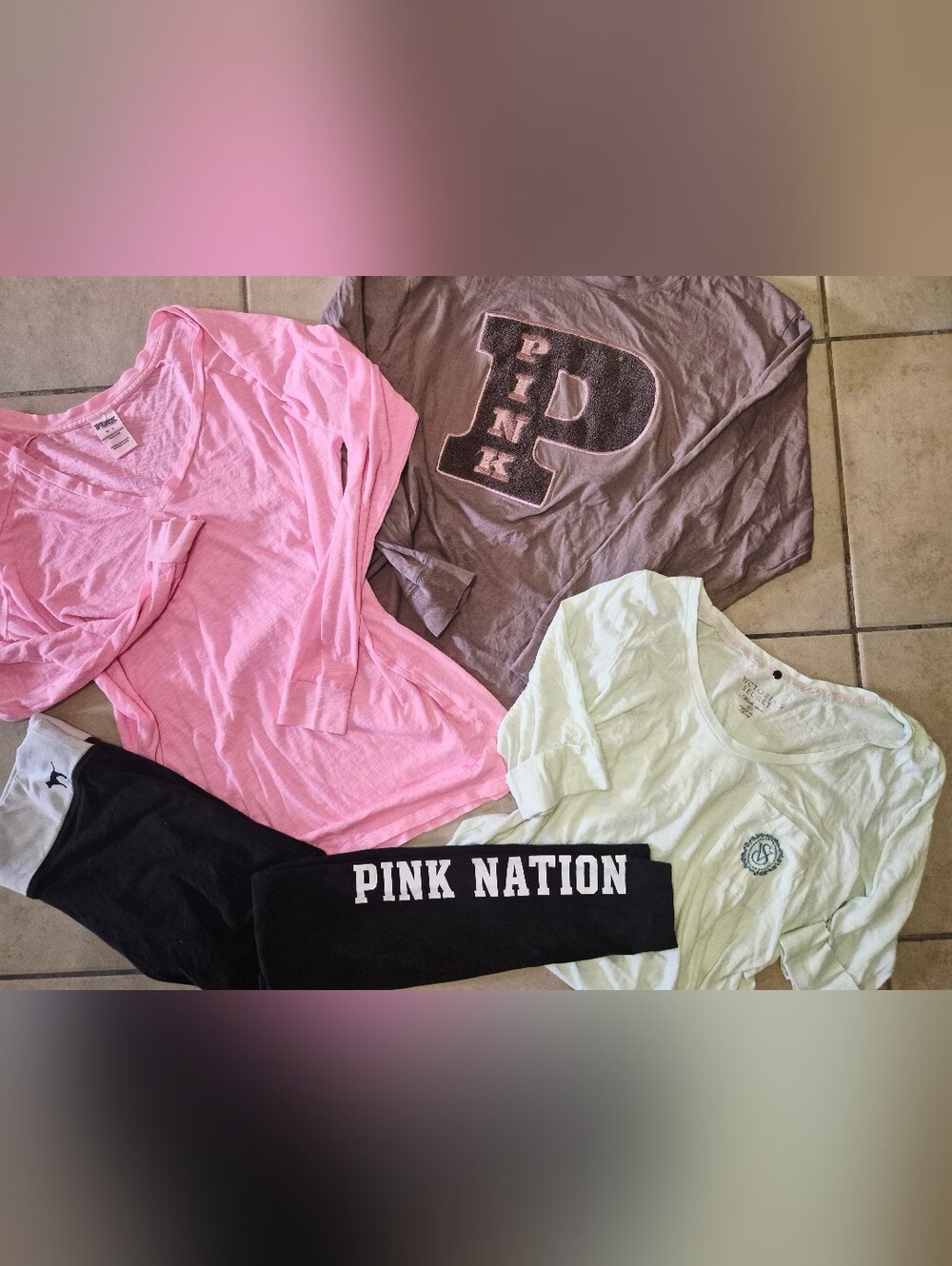 Pink Bundle Good Conditions Size Medium